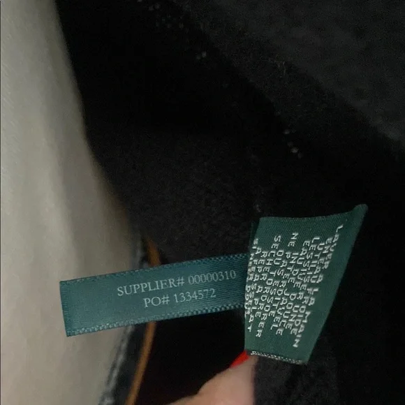 LRL Lauren Jeans Co. Lambs Wool Zip-Up Sweater - Picture 6 of 7